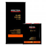 Spectral KLAR 505-00 - Kit Vernis VHS 5L + Durcisseur H 6115 2,5L - Cosmo Color