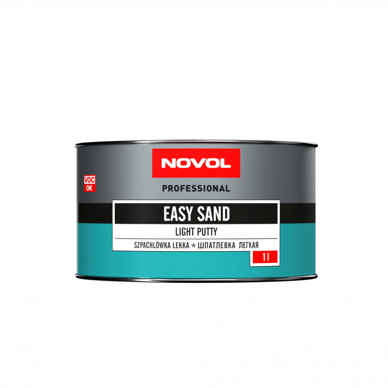 Mastic Léger Multifonctionnel EASY SAND Novol - Ponçage Facile, Faible Densité