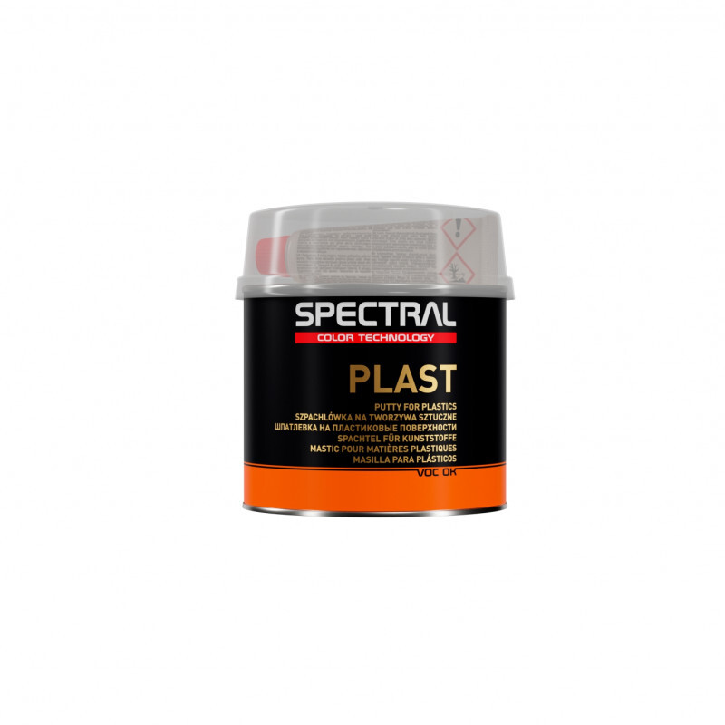 Mastic Plastique Spectral PLAST - Réparation Pare-chocs, Plastiques Auto - Novol