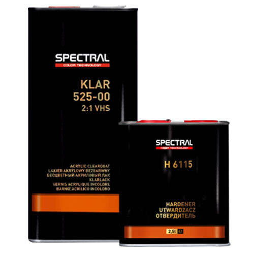 Spectral KLAR 525-00 - Kit Vernis Acrylique VHS 7,5L (5L Vernis + 2,5L Durcisseur) - Cosmo Color