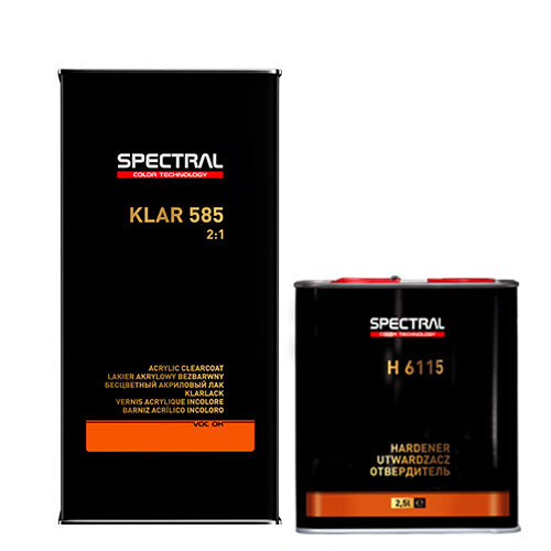 Spectral KLAR 585 - Kit Vernis Acrylique 5L + Durcisseur H 6115 2,5L - Cosmo Color