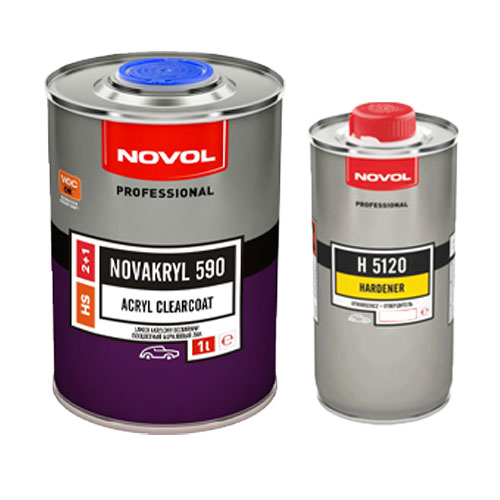 Kit Vernis Transparent 1,5L Avec Durcisseur - Brillant 2K Pour Peinture Voiture - Neuf